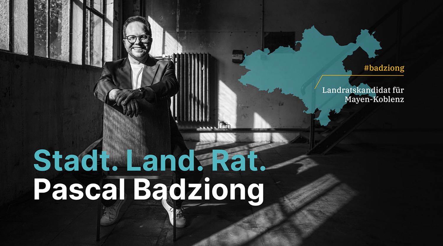 Pascal Badziong möchte Landrat werden